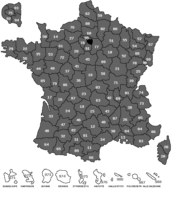 carte de france